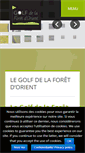 Mobile Screenshot of golf-foretdorient.com